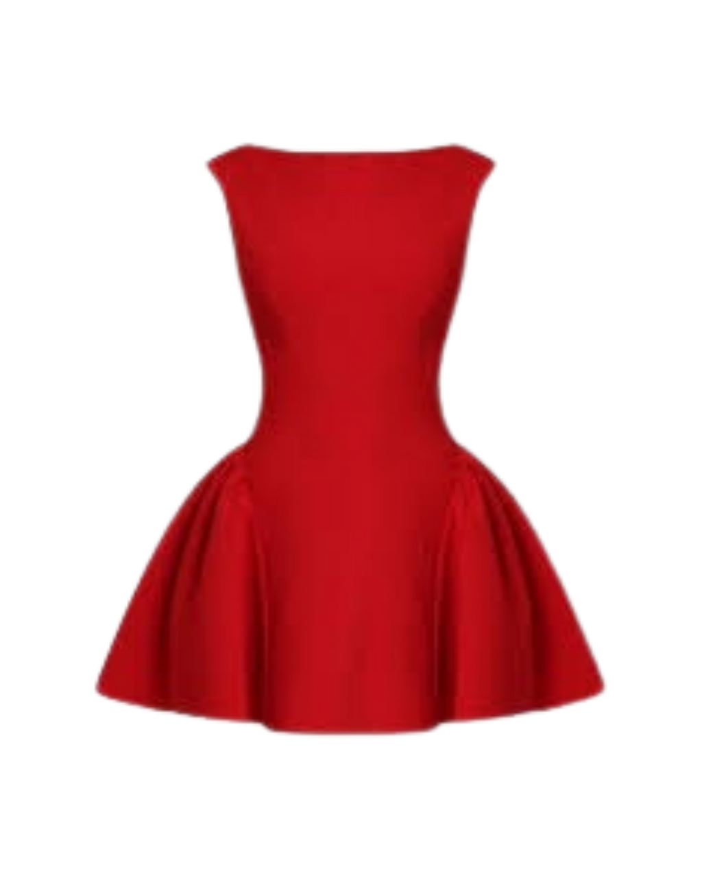 La Coquette – Robe Mini Sculpturale à Basques Volumineuses Ella&No
