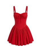 Scarlett – Robe Tutu Princesse Rouge Crinoline Ella&No