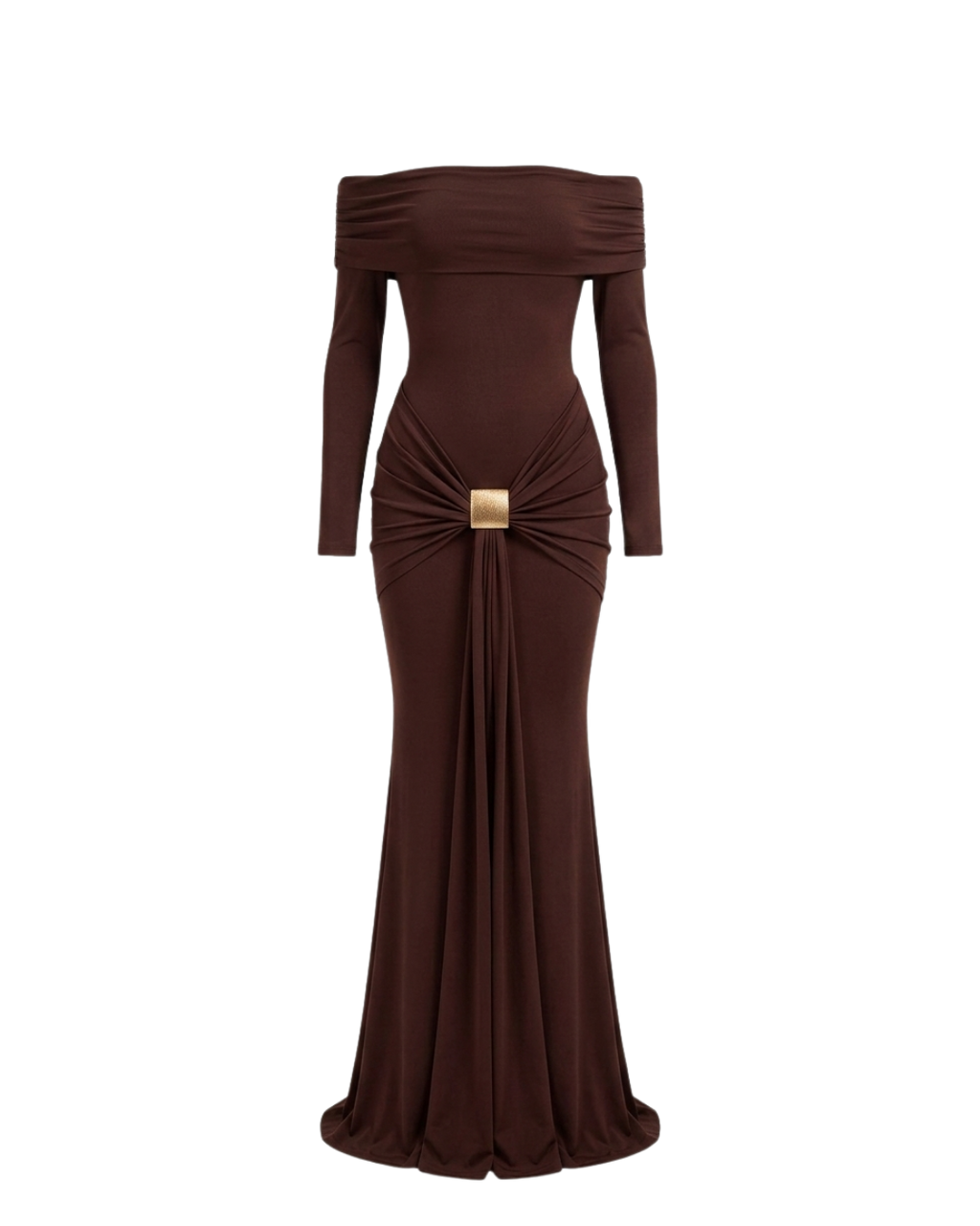 Élégance Romantique – Robe de soirée longue épaules dénudées Ella&No