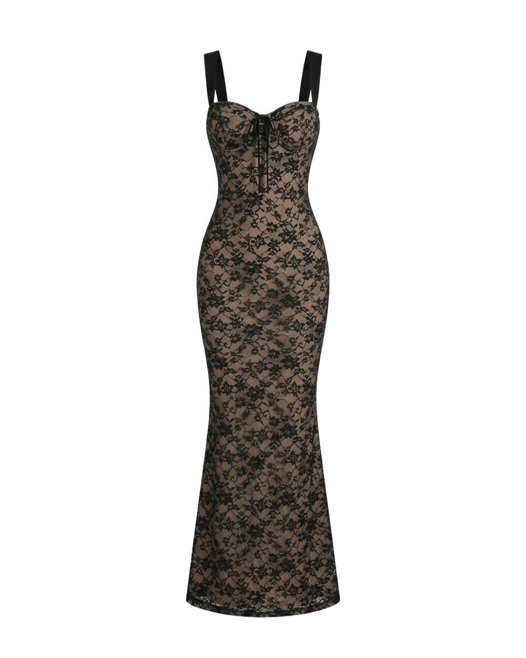 Nocturne - Robe classique en dentelle pour femme Ella&No