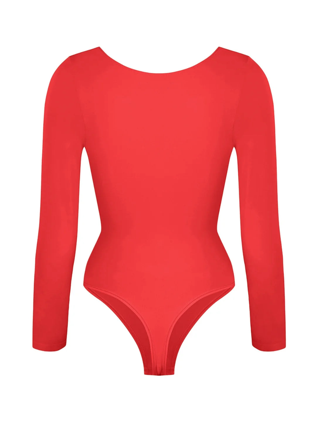 body froncé à manches longues