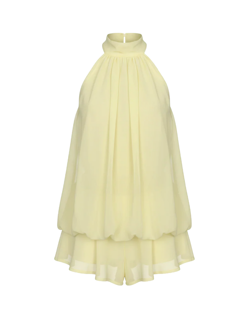 Soleia – Robe Fluide à Volants et Col Américain Ella&No