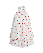 Soleia – Robe Fluide à Volants et Col Américain Ella&No