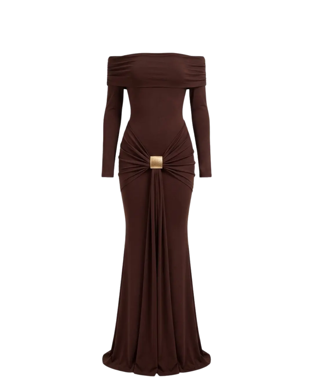Élégance Romantique – Robe de soirée longue épaules dénudées Ella&No