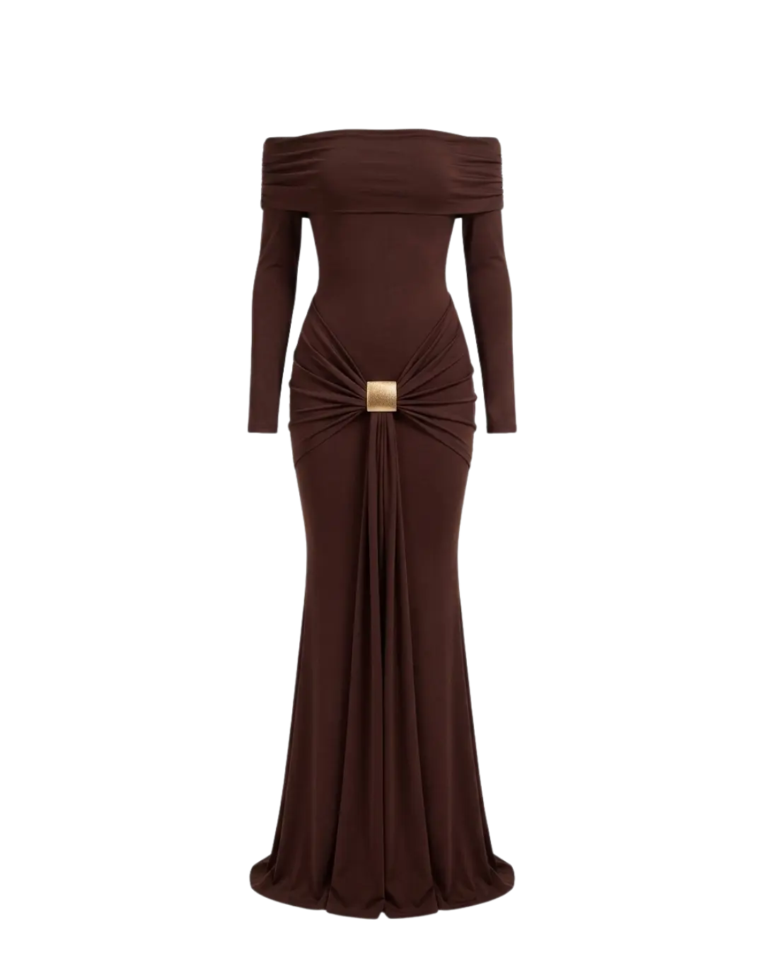 Élégance Romantique – Robe de soirée longue épaules dénudées Ella&No