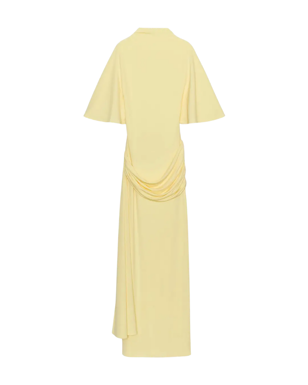 L'Éclat Solaire – Robe de Soirée Dos Nu & Drapé Cascade Ella&No