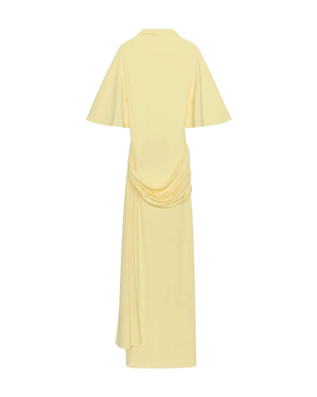 L'Éclat Solaire – Robe de Soirée Dos Nu & Drapé Cascade Ella&No