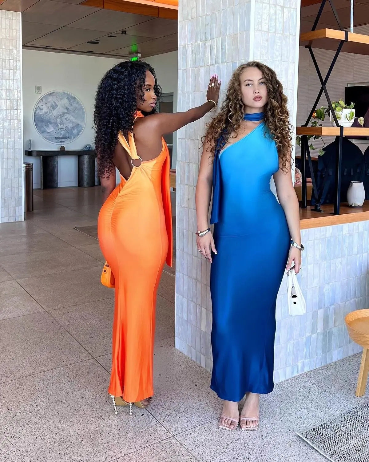 Blue marine dress Ella&No