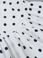 Robe Maricia Mini – Charme rétro & volume affirmé Ella&No