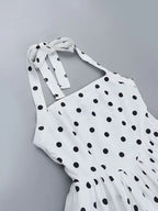 Robe Maricia Mini – Charme rétro & volume affirmé Ella&No