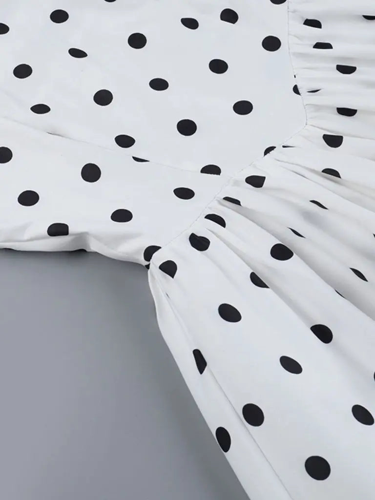 Robe Maricia Mini – Charme rétro & volume affirmé Ella&No