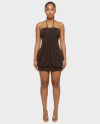 Mini robe bulle Nalima chocolat