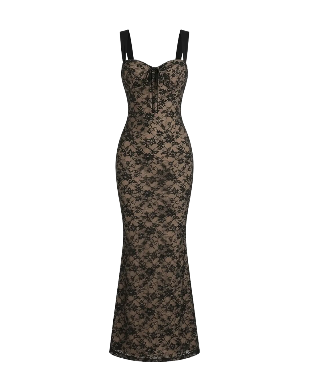 Nocturne - Robe classique en dentelle pour femme Ella&No