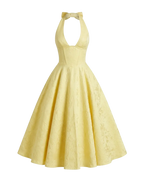 Nova - Robe midi à décolleté licou Ella&No