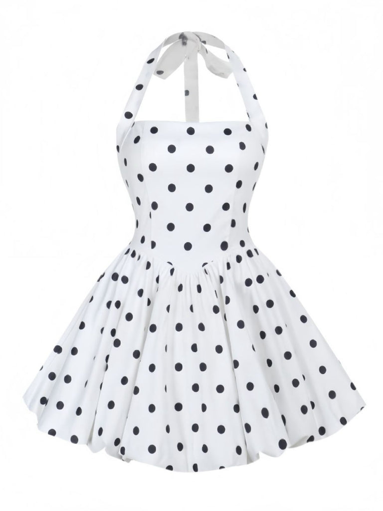 Robe Maricia Mini – Charme rétro & volume affirmé Ella&No