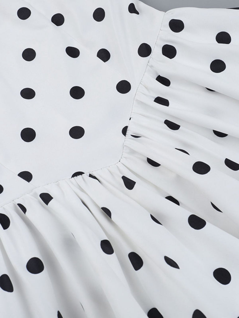 Robe Maricia Mini – Charme rétro & volume affirmé Ella&No