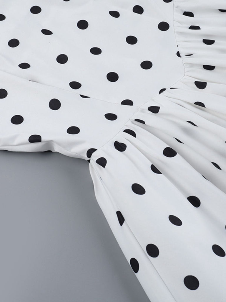 Robe Maricia Mini – Charme rétro & volume affirmé Ella&No