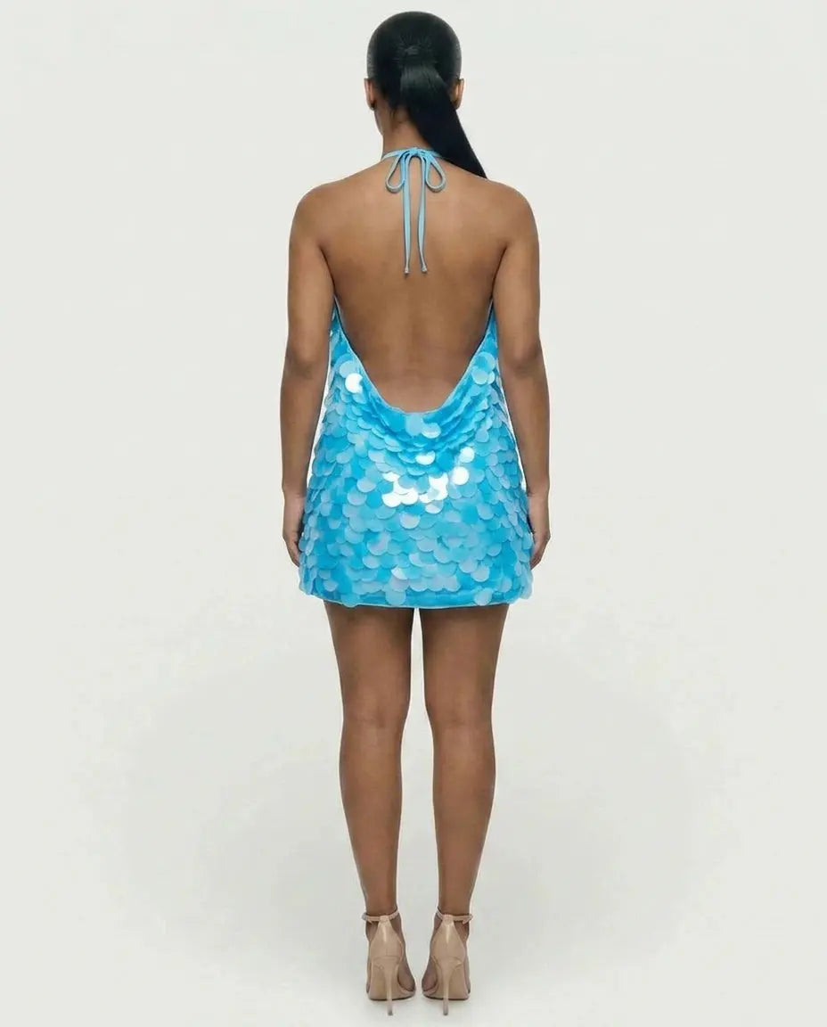 BLue sirène dress Ella&No