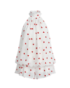 Soleia – Robe Fluide à Volants et Col Américain Ella&No