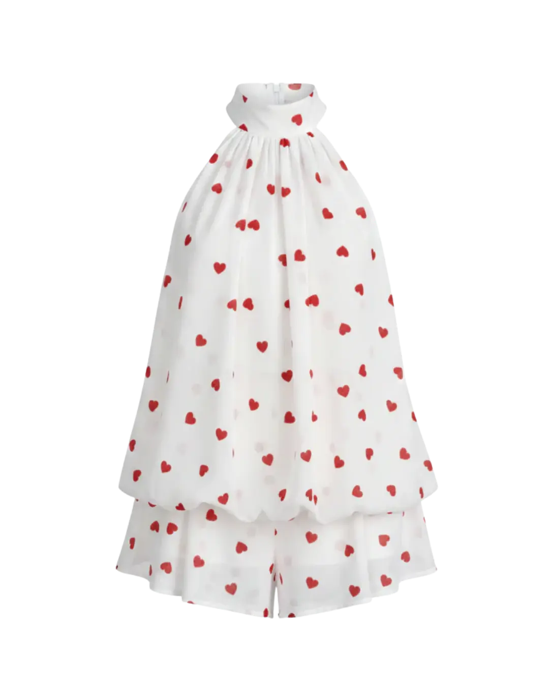 Soleia – Robe Fluide à Volants et Col Américain Ella&No