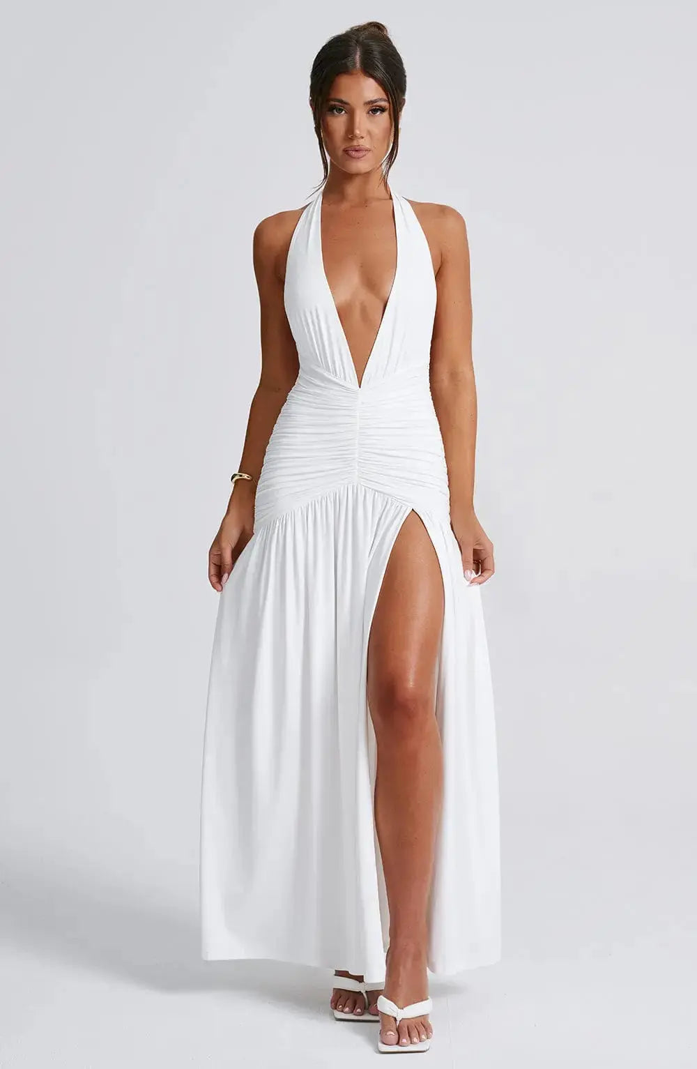 Victoria – Robe Longue Volante minimaliste élégante Ella&No