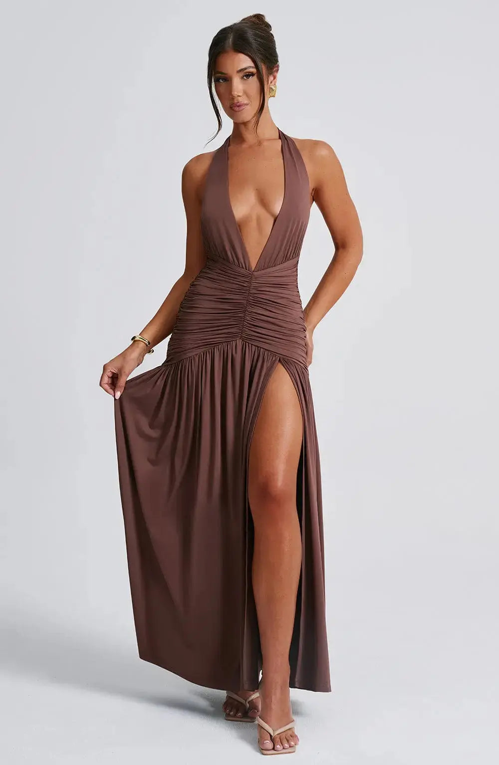 Victoria – Robe Longue Volante minimaliste élégante Ella&No