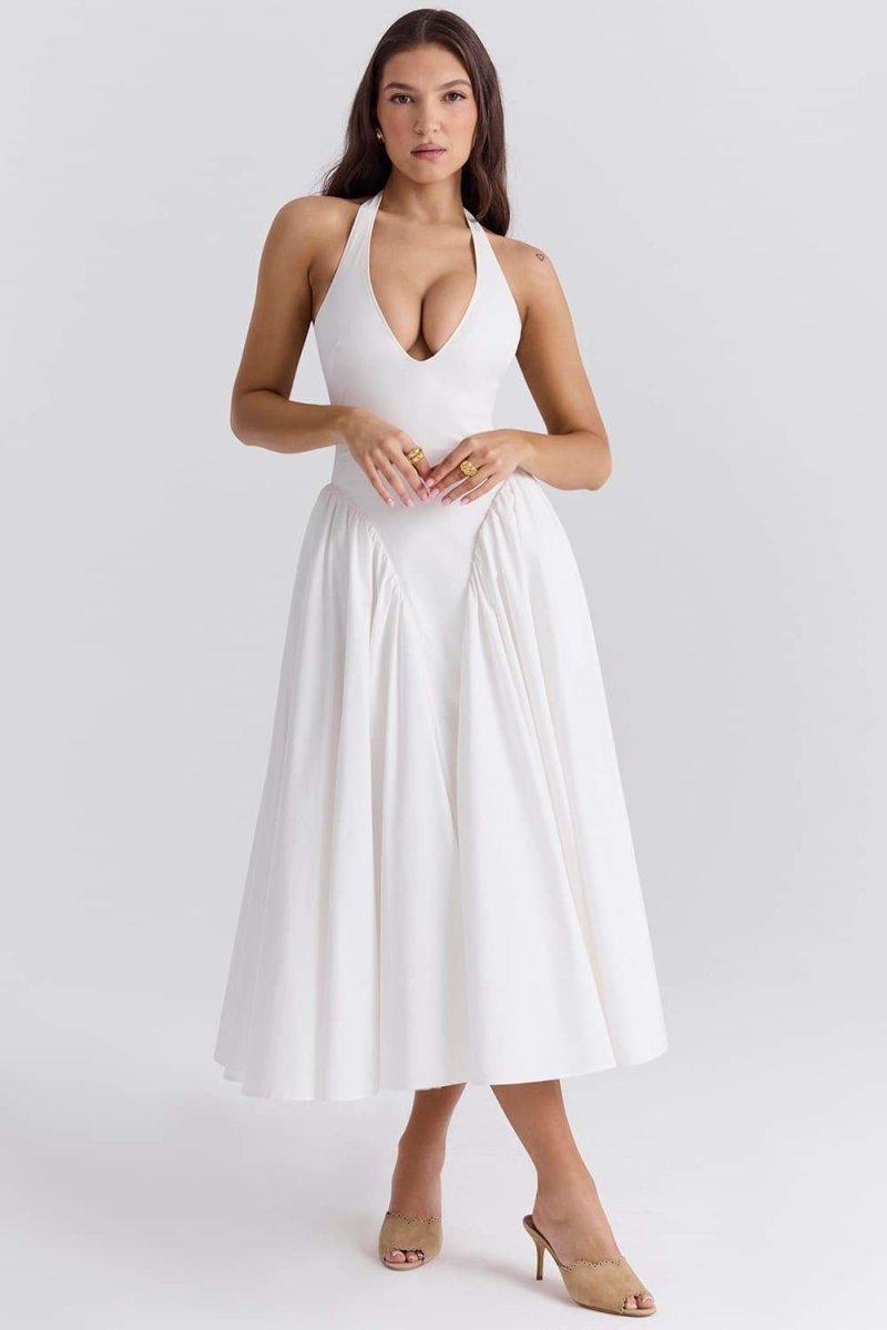 Robe mi-longue dos nu Alice Ella&No