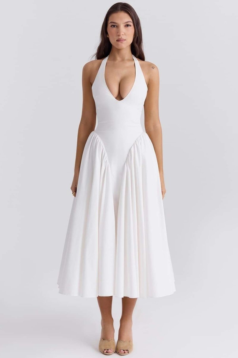 Robe mi-longue dos nu Alice Ella&No