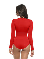 body sculptant à manches longues Ella&No