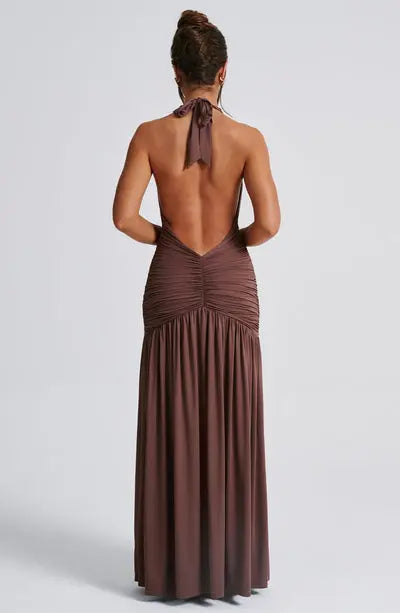 Victoria – Robe Longue Volante minimaliste élégante Ella&No