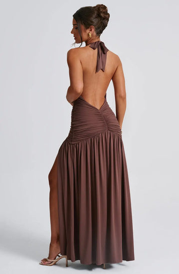 Victoria – Robe Longue Volante minimaliste élégante Ella&No