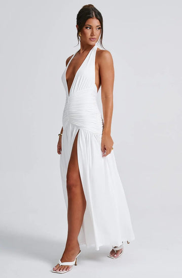 Victoria – Robe Longue Volante minimaliste élégante Ella&No