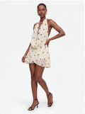 Dotty – Polka Dot Halter Mini Dress