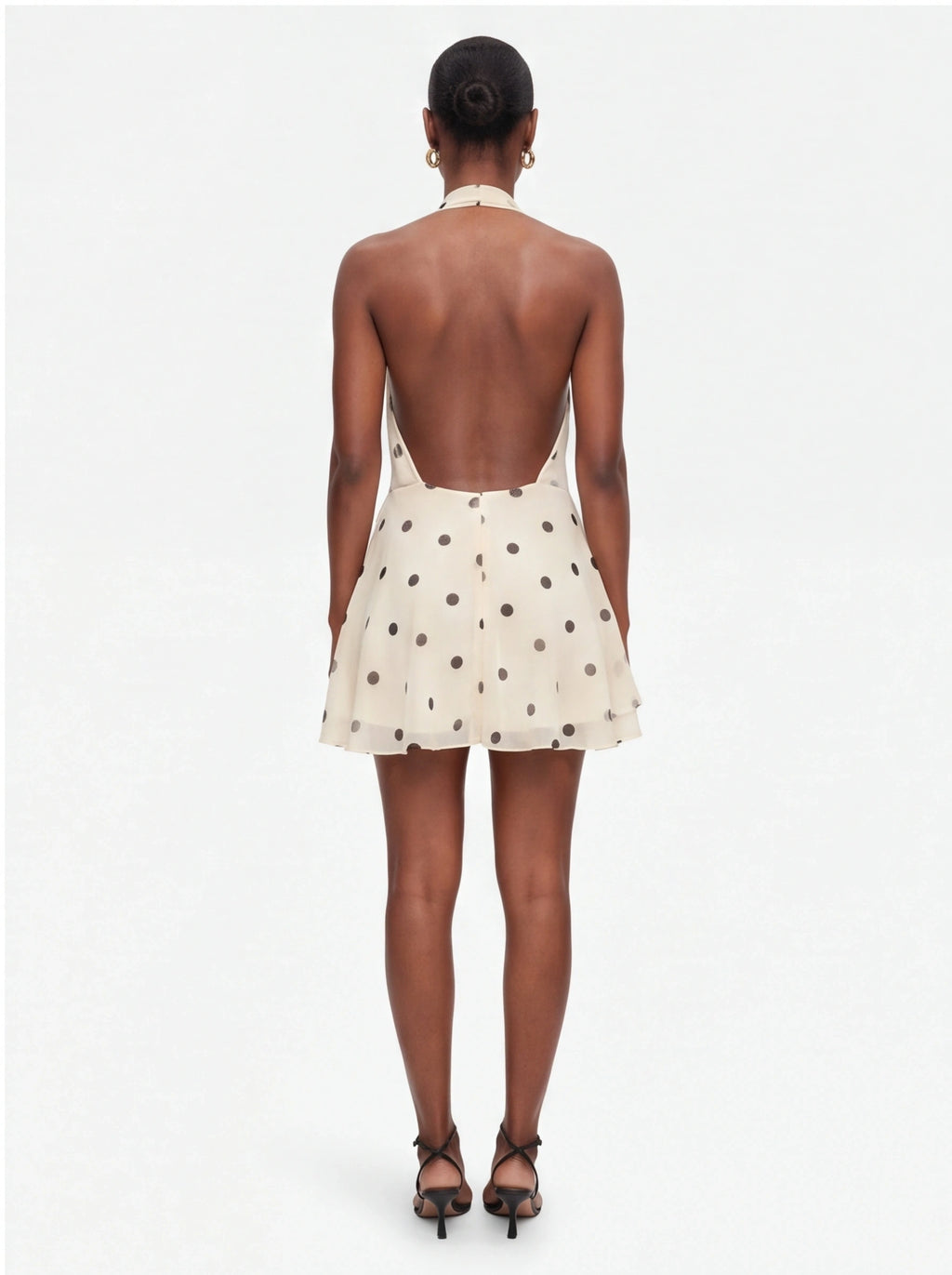 Dotty – Polka Dot Halter Mini Dress